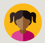 Kindergarten cartoon student image