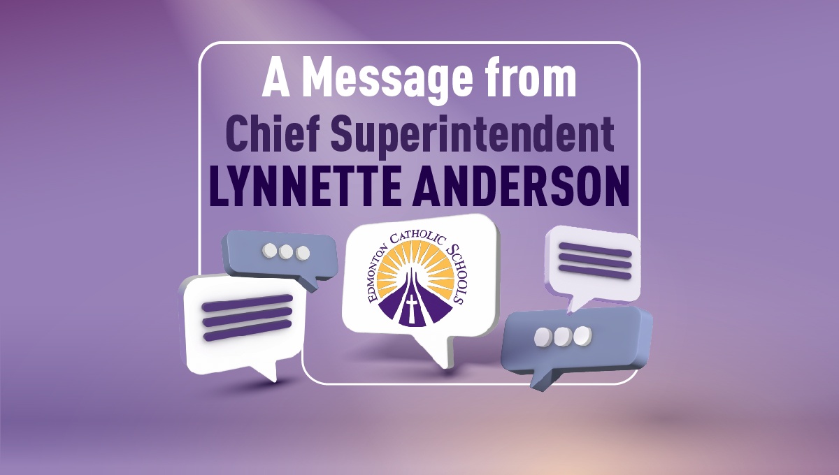 A message from Chief Superintendent Lynnette Anderson