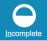 Incomplete Icon