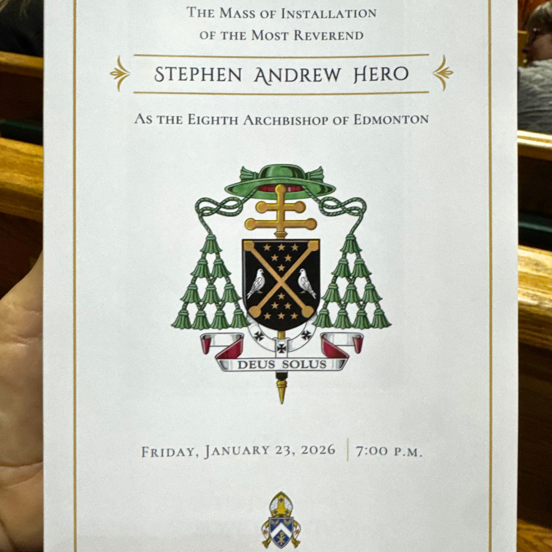 Installation Program Mass of Archbishop Hero