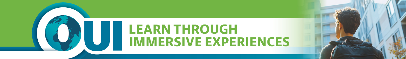Oui Learn Through Immersive Experiences Banner Image