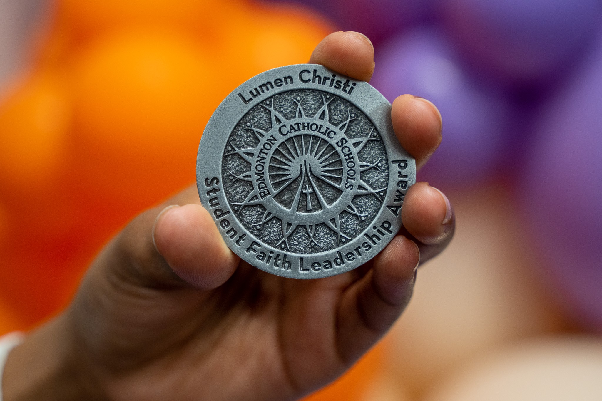 Student Faith Leadership Award Medallion