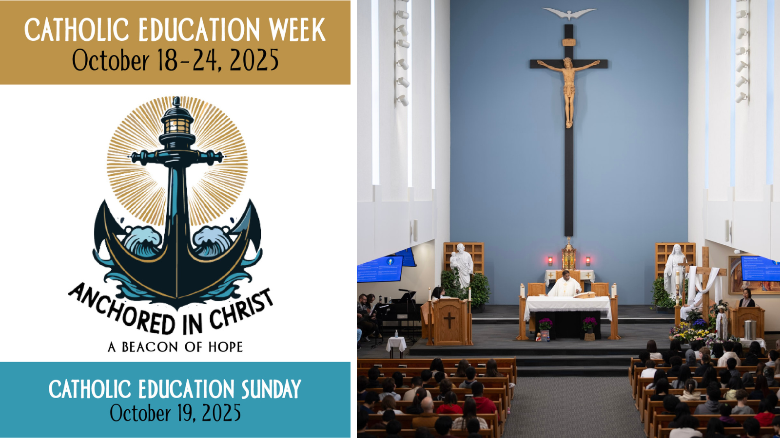 Catholic Education Week Poster for 2025