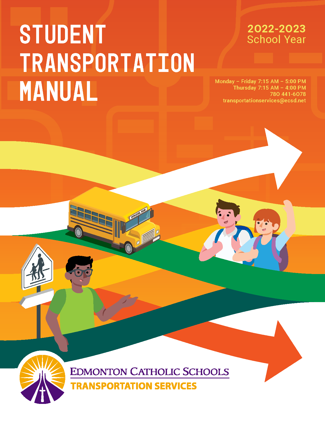 Transportation Information at Edmonton Catholic Schools